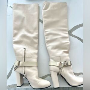 Philipp Plein Knee High Boots 🖤